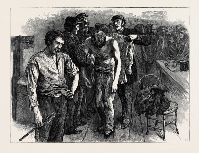 A SKETCH IN NEWGATE: THE GAROTTER'S REWARD, LONDON
