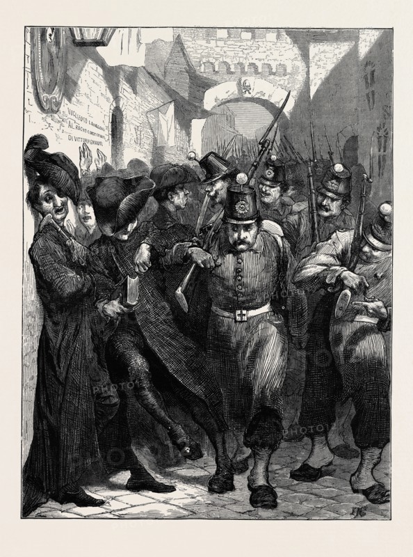 ITALIAN SOLDIERS AND ROMAN PRIESTS: "WHO SHALL GO TO THE WALL?"