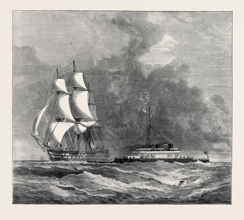 THE NEW IRONCLAD TURRET SHIP "THUNDERER"