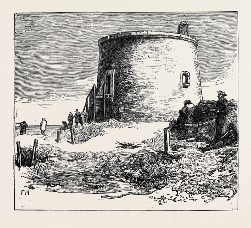EXPERIMENTS WITH GUN-COTTON NEAR HASTINGS: ONE MINUTE BEFORE THE EXPLOSION