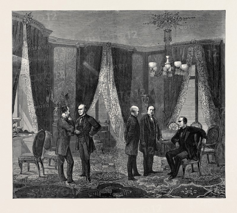 THE GENEVA ARBITRATION: ROOM IN THE HÃîTEL DE BEAU RIVAGE, WHERE THE ARBITRATORS FIRST MET