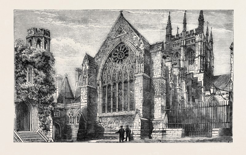 OXFORD: CHAPEL, MERTON COLLEGE