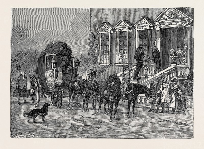 HOW I JOINED THE HUNDRED-AND-FIFTIETH, A REMINISCENCE OF THE EIGHTEENTH CENTURY: My Departure to Join Head Quarters