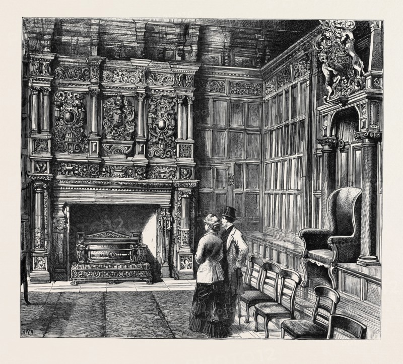 LEICESTER: MAYOR'S PARLOUR IN THE OLD TOWN HALL