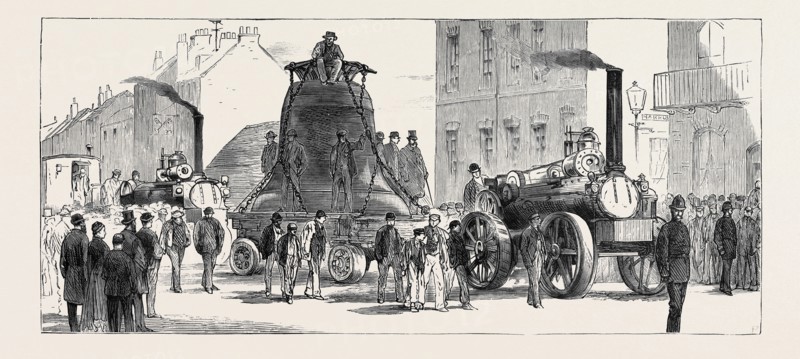 "GREAT PAUL:" THE NEW BELL FOR ST. PAUL'S CATHEDRAL: THE REMOVAL: LEAVING LOUGHBOROUGH FOR LONDON
