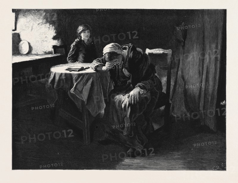 "BEREAVED" FROM THE PICTURE BY FRANK HOLL, A.R.A.