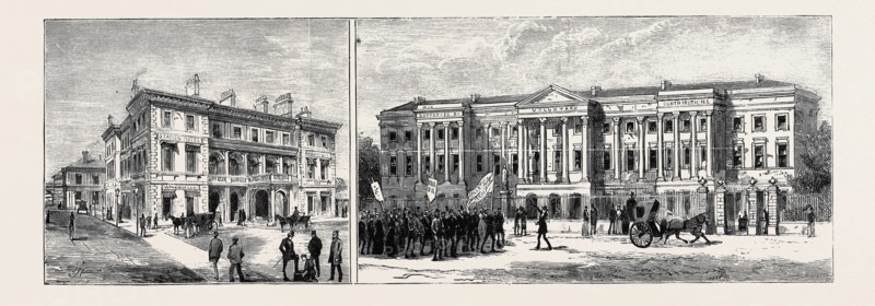HULL: STATION HOTEL (LEFT), GENERAL INFIRMARY (RIGHT)