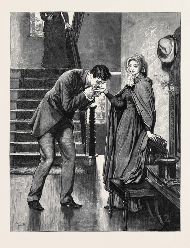 MARION FAY: A NOVEL, BY ANTHONY TROLLOPE: "You will give me your hand, Marion." She gave it to him, and he covered it with kisses.