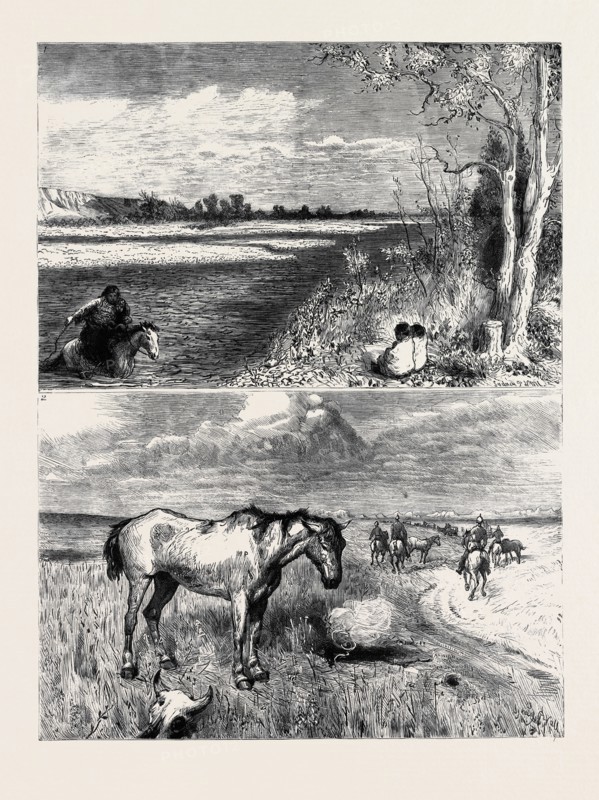TO THE GREAT NORTH-WEST WITH THE MARQUIS OF LORNE, THE PRAIRIE AND "THE ROCKIES", 1. An Indian Mother; 2. Abandoned