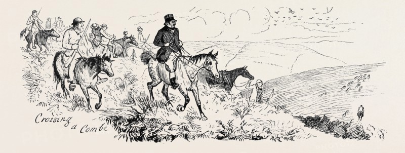 A DEER HUNT ON EXMOOR