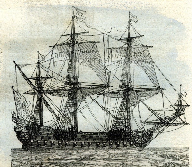 Ship, Le Soleil Royal, UK