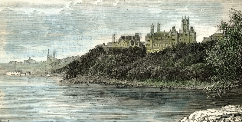 Ottawa, Parliament, Canada, 1873