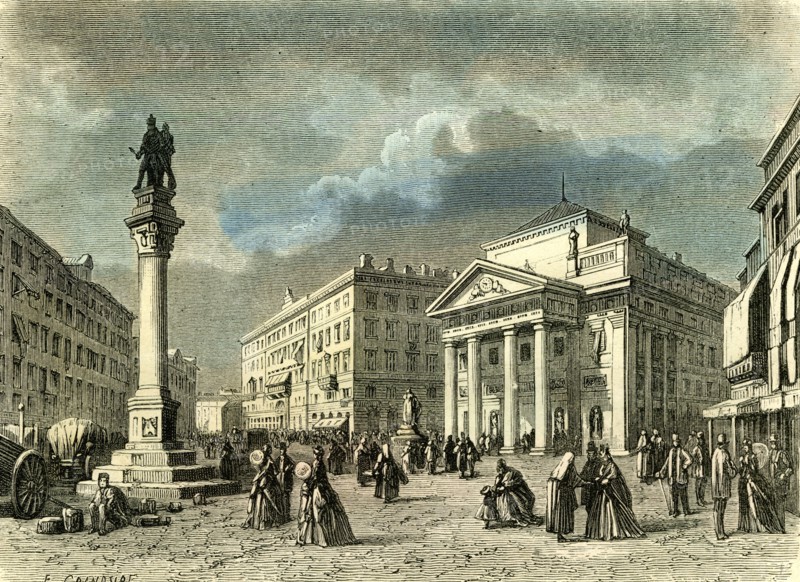 Triest, Italy, 19th century
