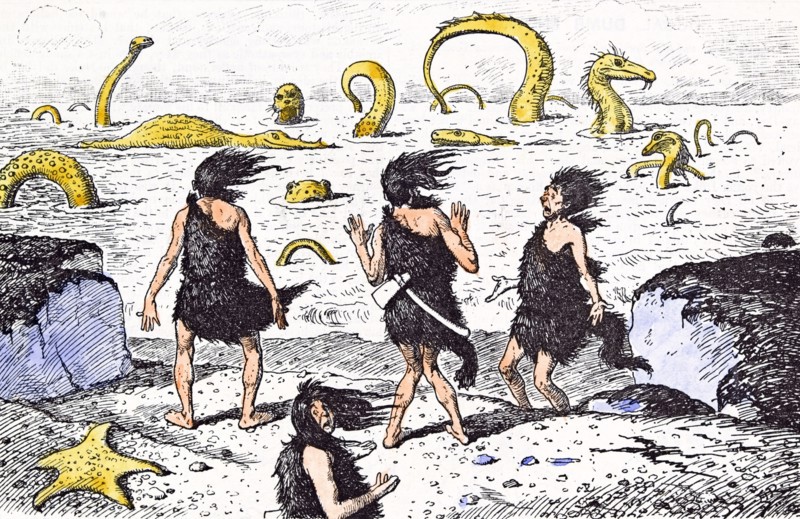 Prehistoric Peeps, Baignade interdite