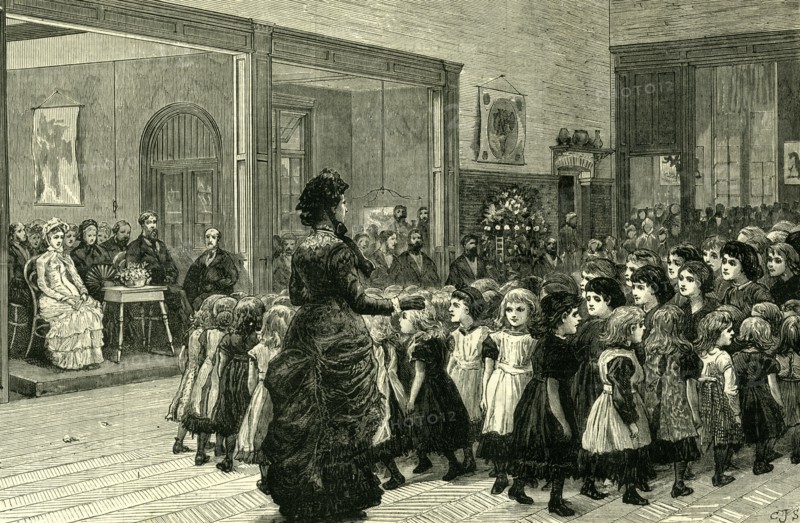 Boarding school; 1881; U.K.; physical training; children; gymnastics; teacher; parents