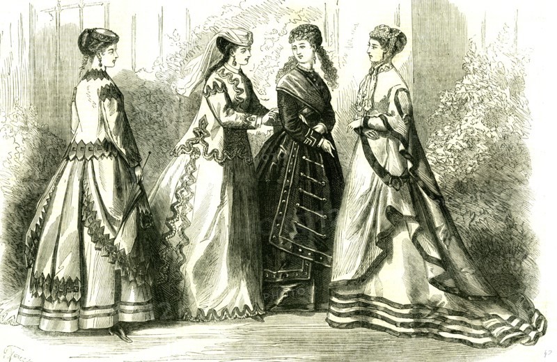 Paris, France, 1867, September Fashion