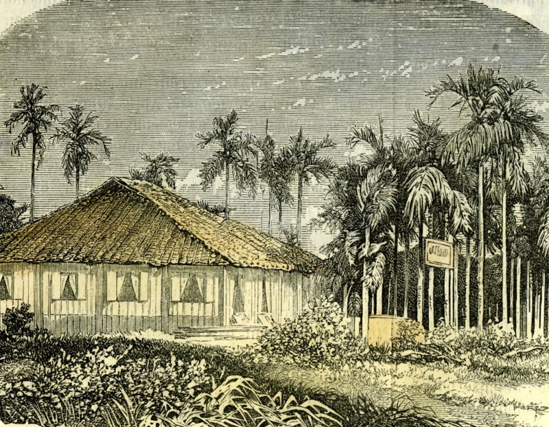 Saigon, rue de Gouvernement, Vietnam, 19th century
