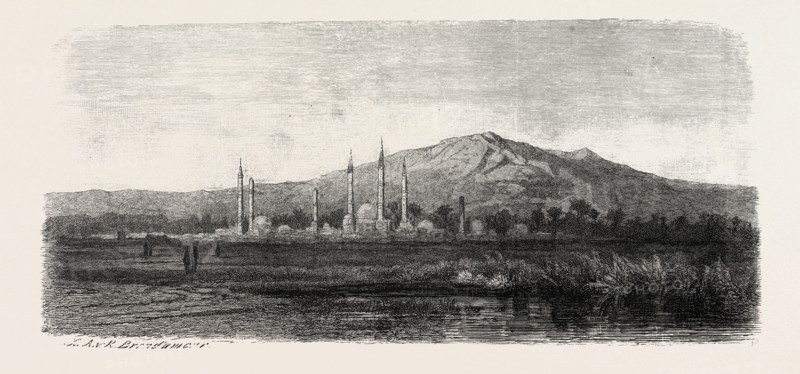 STOUT. Egypt, engraving 1879