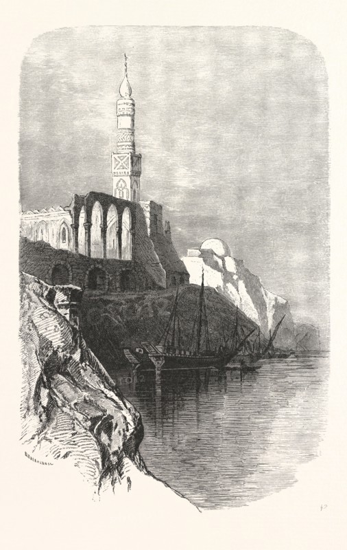 GIRGEH. Egypt, engraving 1879