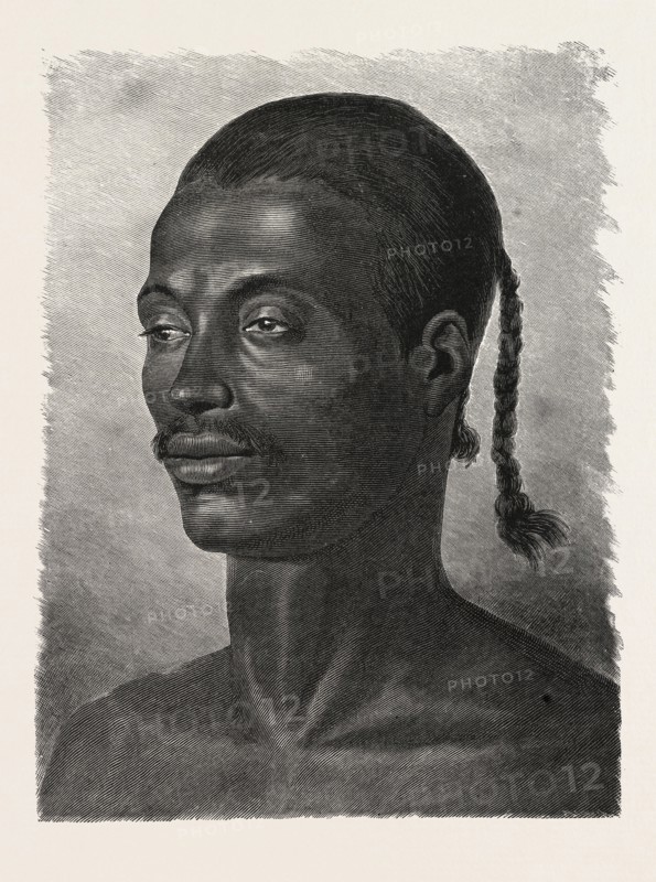 ABYSSINIAN. Egypt, engraving 1879