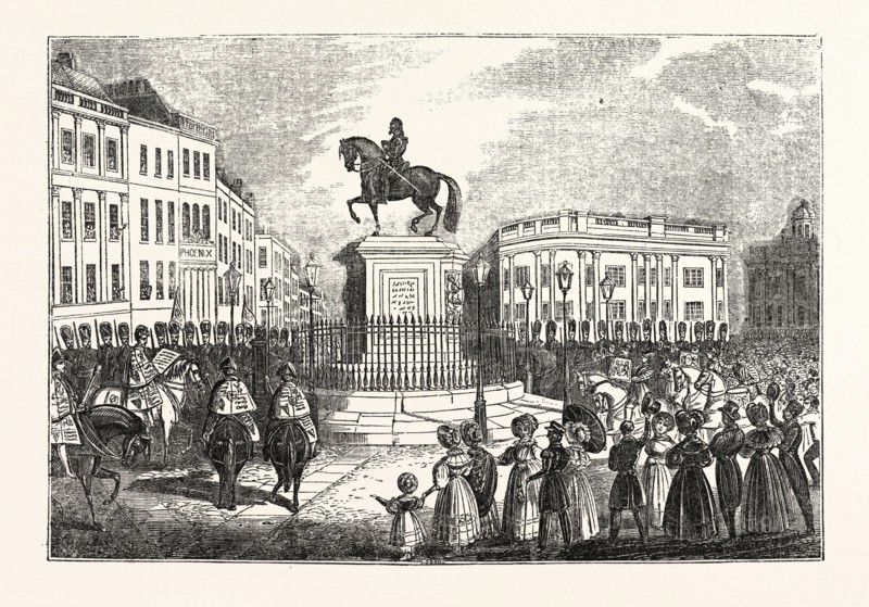 PROCLAMATION OF HER MAJESTY, QUEEN VICTORIA, AT CHARING CROSS, UK