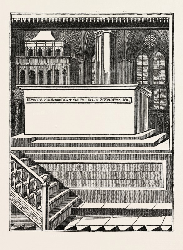 TOMB OF EDWARD I., IN WESTMINSTER ABBEY, LONDON, UK, britain, british, europe, united kingdom, great britain, european