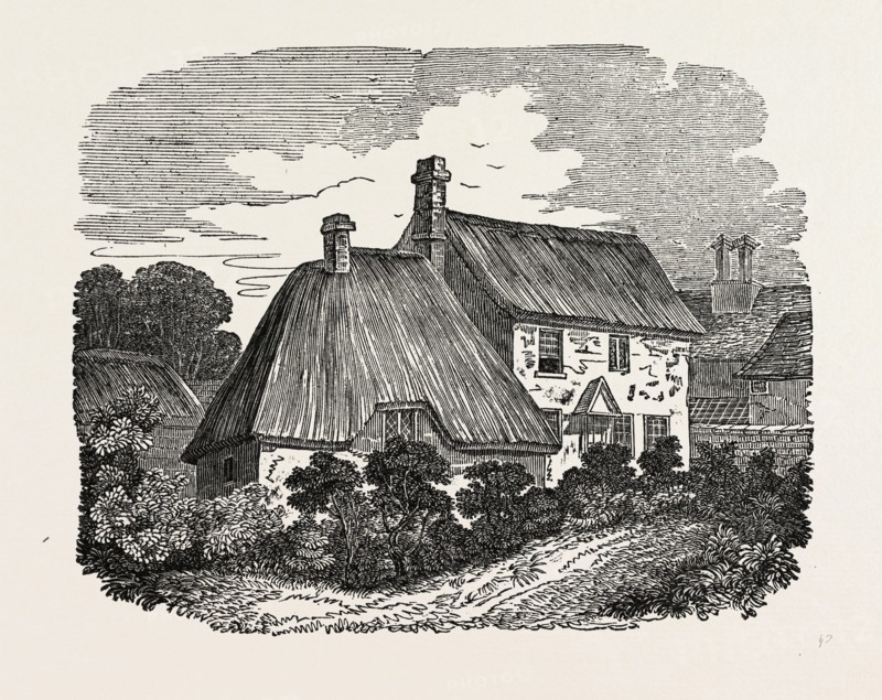 THE BIRTHPLACE OF ADDISON, MILSTON, WILTSHIRE, UK