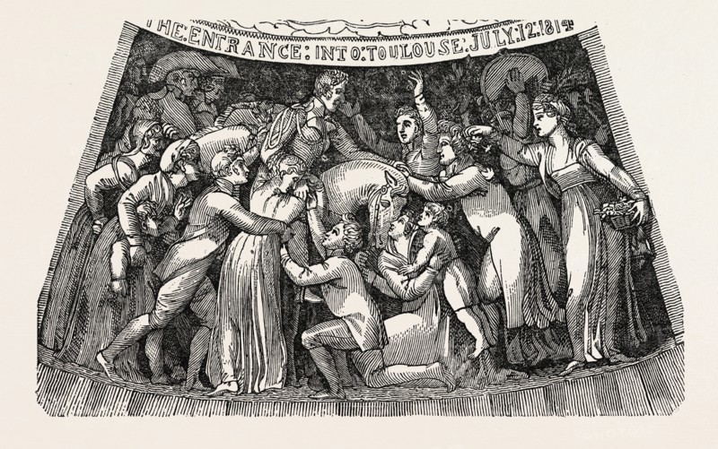 THE NINTH COMPARTMENT OF THE WELLINGTON SHIELD.