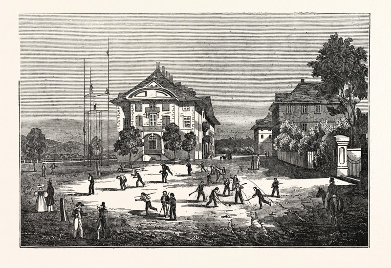 M. FELLENBERG'S CHIEF SCHOOL AT HOFWYL. Philipp Emanuel von Fellenberg (27 June 1771  21 November 1844) was a Swiss educationalist and agronomist. Switzerland