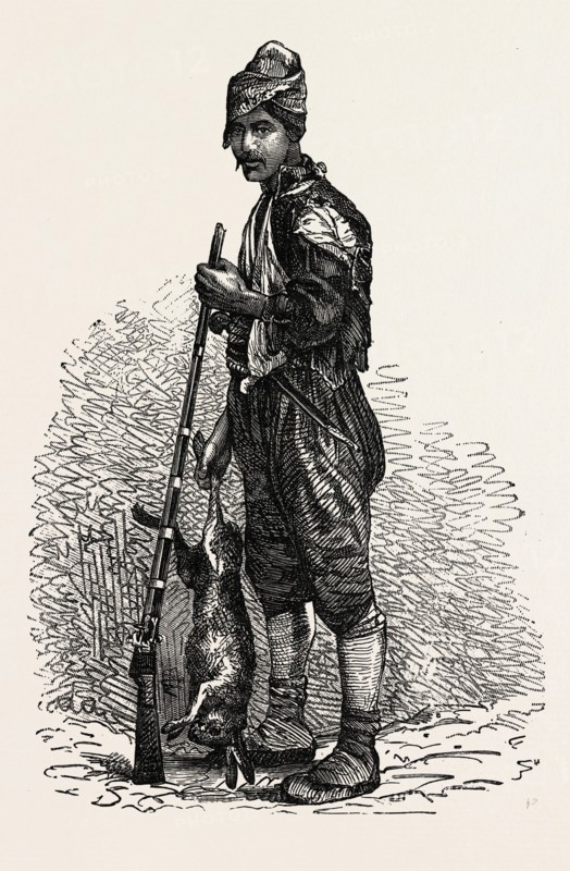 KURDISH HUNTER. Kurdistan refers to parts of eastern Turkey (Turkish Kurdistan), northern Iraq (Iraqi Kurdistan), northwestern Iran (Iranian Kurdistan) and northern Syria (Western Kurdistan) inhabited mainly by Kurds.