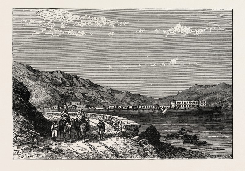 VIEW OF ADEN. Port city in Yemen