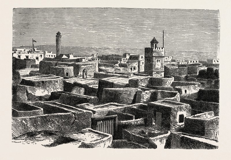 VIEW OF SUSA. It was an ancient city of the Elamite, Persian and Parthian empires of Iran.