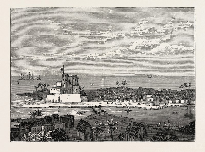 VIEW OF ELMINA, LIBERIA