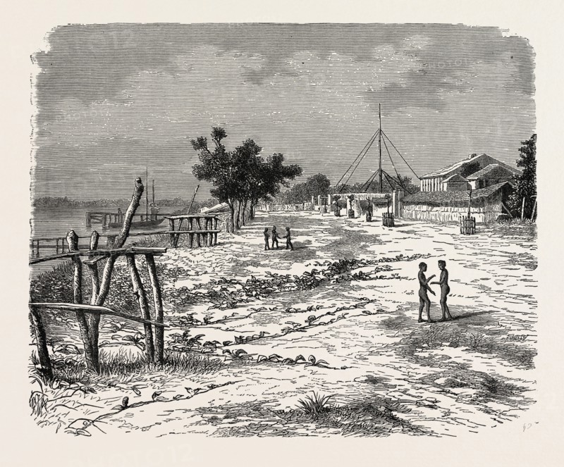 A FACTORY AT LAGOS. Port city and the most populous city in Nigeria.