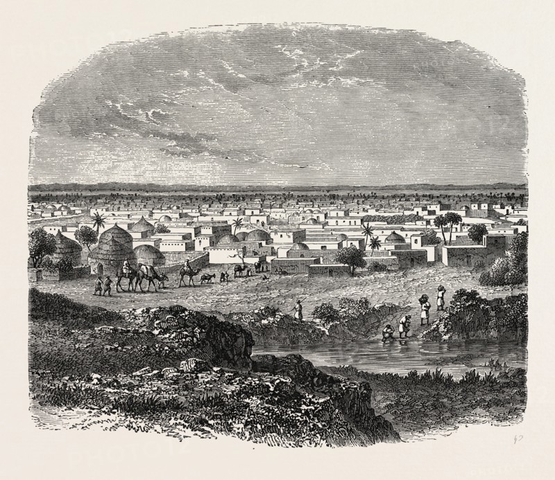 VIEW OF KANO, IN SOKOTO. Sokoto is a city located in the extreme northwest of Nigeria. Kano is a city in Nigeria and the capital of Kano State in Northern Nigeria.