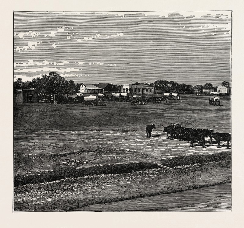 VIEW OF POTCHEFSTROM, IN THE TRANSVAAL, SOUTH AFRICA