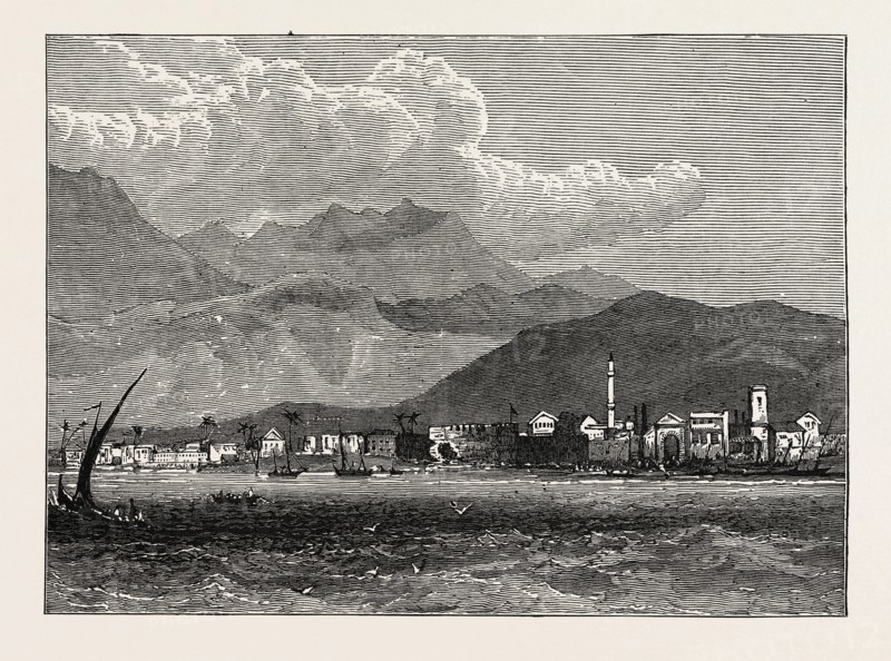VIEW OF LARNAKA, CYPRUS