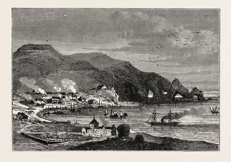 THORSHAVN, THE CAPITAL OF THE FAROE ISLANDS