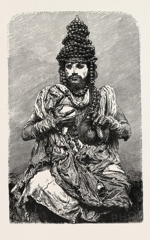 HINDOO RELIGIOUS MENDICANT. The term mendicant refers to begging or relying on charitable donations, and is most widely used for religious followers or ascetics who rely exclusively on charity to survive.