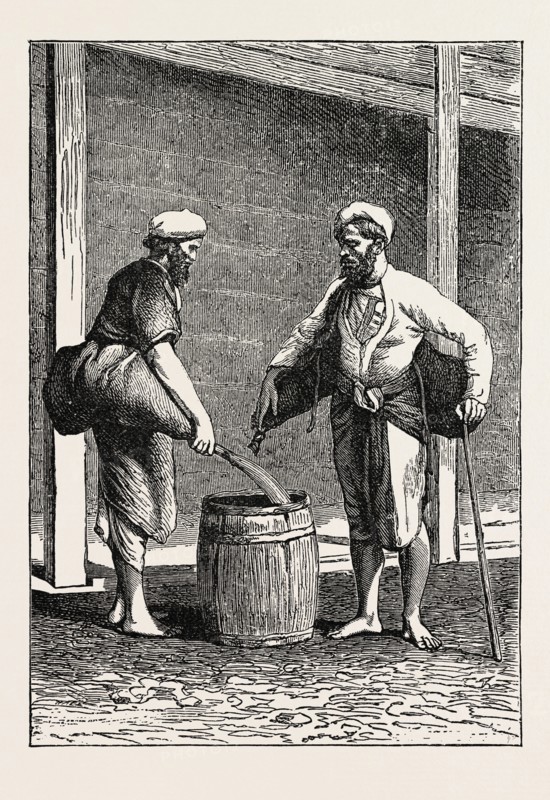 WATER CARRIERS OF CALCUTTA, INDIA. Kolkata, or Calcutta  is the capital of the Indian state of West Bengal.