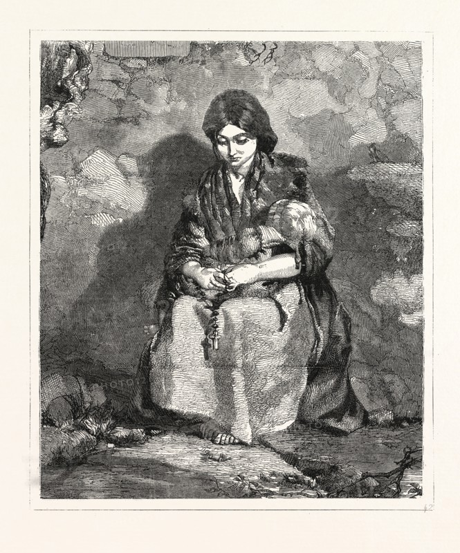 THE OUTCAST. AFTER A DRAWING BY A. FRIPP