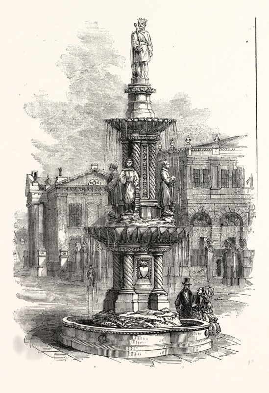 MEMORIAL FOUNTAIN TO KING ALFRED