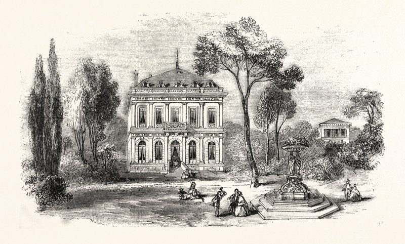ROSSINI'S VILLA AT PASSY an area of Paris, France