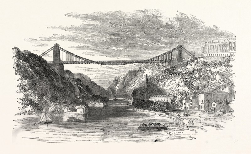 THE SUSPENSION BRIDGE AT CLIFTON, UK, britain, british, europe, united kingdom, great britain, european