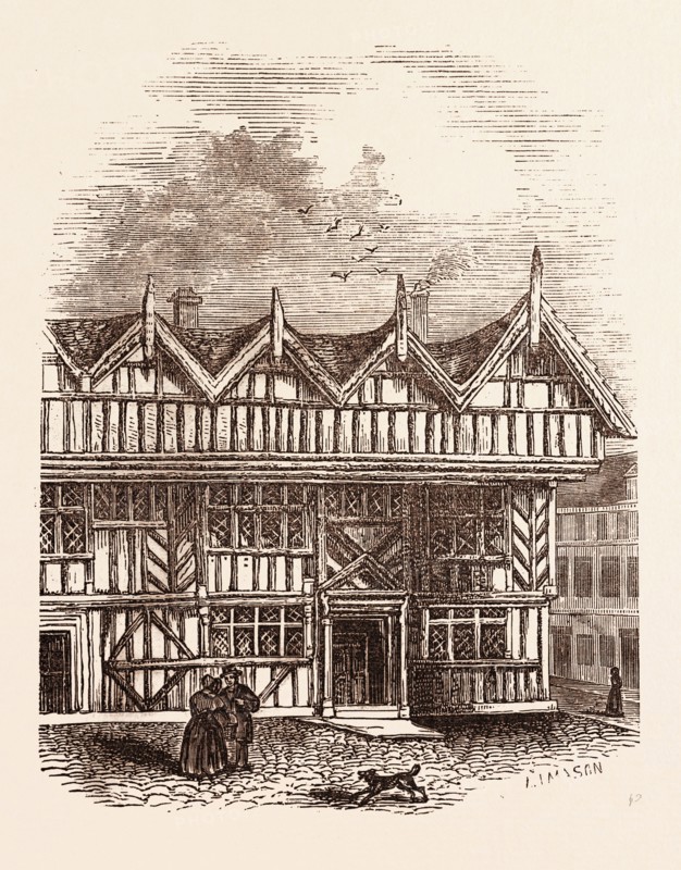 CHARLES THE SECOND'S HOUSE, WORCESTER, UK, britain, british, europe, united kingdom, great britain, european