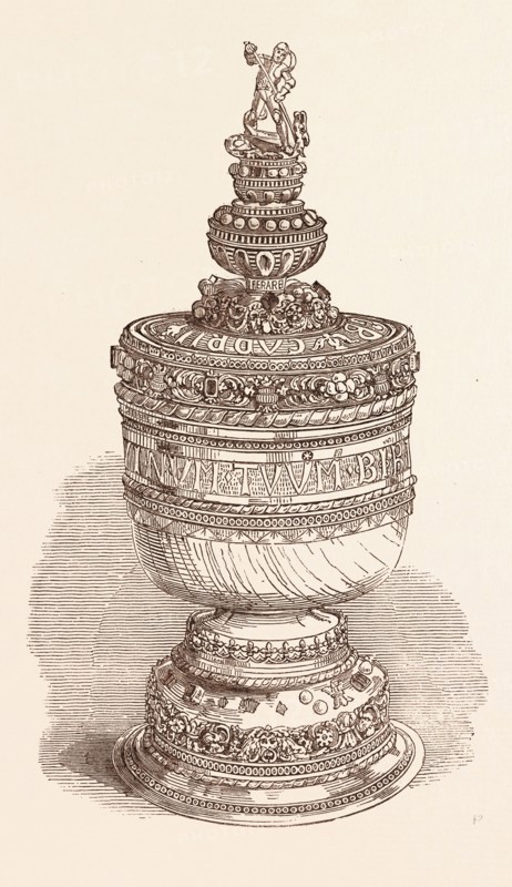 THOMAS A BECKET'S GRACE- CUP. Thomas Becket (also known as Saint Thomas of Canterbury, Thomas of London, and later Thomas  Becket, circa 1118   29 December 1170,  was Archbishop of Canterbury from 1162 until his murder in 1170. UK, britain, british, europe, united kingdom, great britain, european