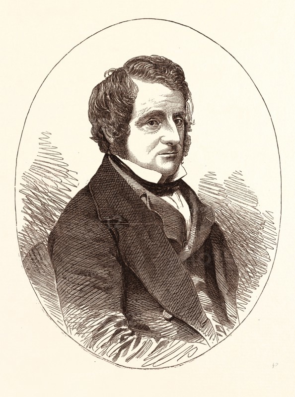 MR. ROEBUCK, M.P. John Arthur Roebuck, 1802  1879, British parliamentarian. UK, britain, british, europe, united kingdom, great britain, european