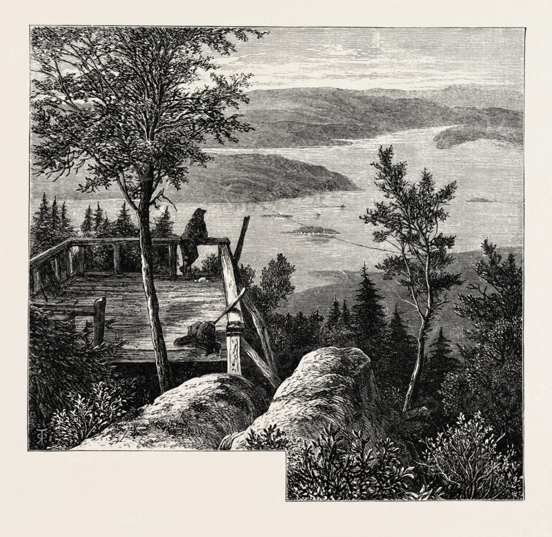 THE KING'S VIEW, KROKLEVEN, NEAR CHRISTIANIA, OSLO