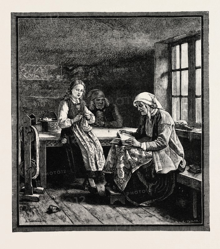 INTERIOR OF A NORWEGIAN HOUSE