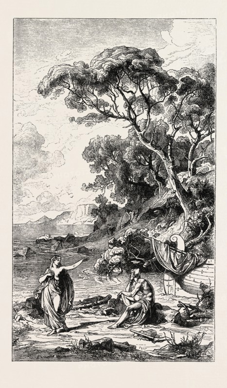Ulysses and Calypso.
